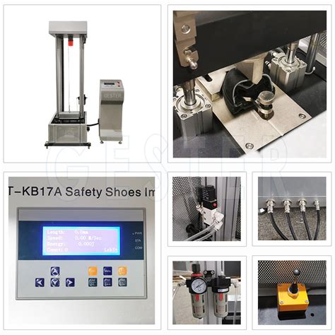 safety shoe impact test machine|Safety Shoes Impact Tester GT.